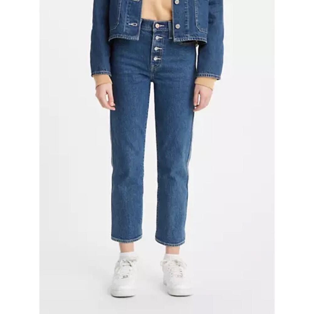 Levi's Wedgie Fit Straight Utility Jeans Size 26
